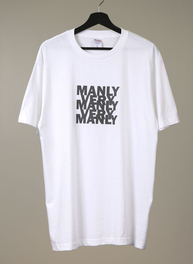 【QZILLAオリジナル】MANLY Tシャツ