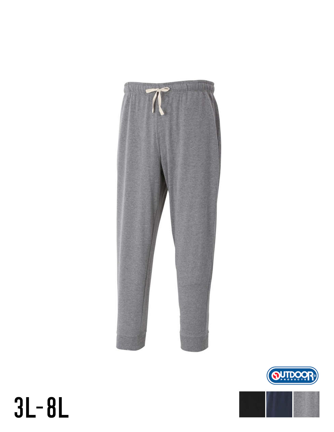 [OUTDOOR PRODUCTS (アウトドア プロダクツ)]大きいサイズ ジャージ スウェットパンツ メンズ 裏毛 カジュアル