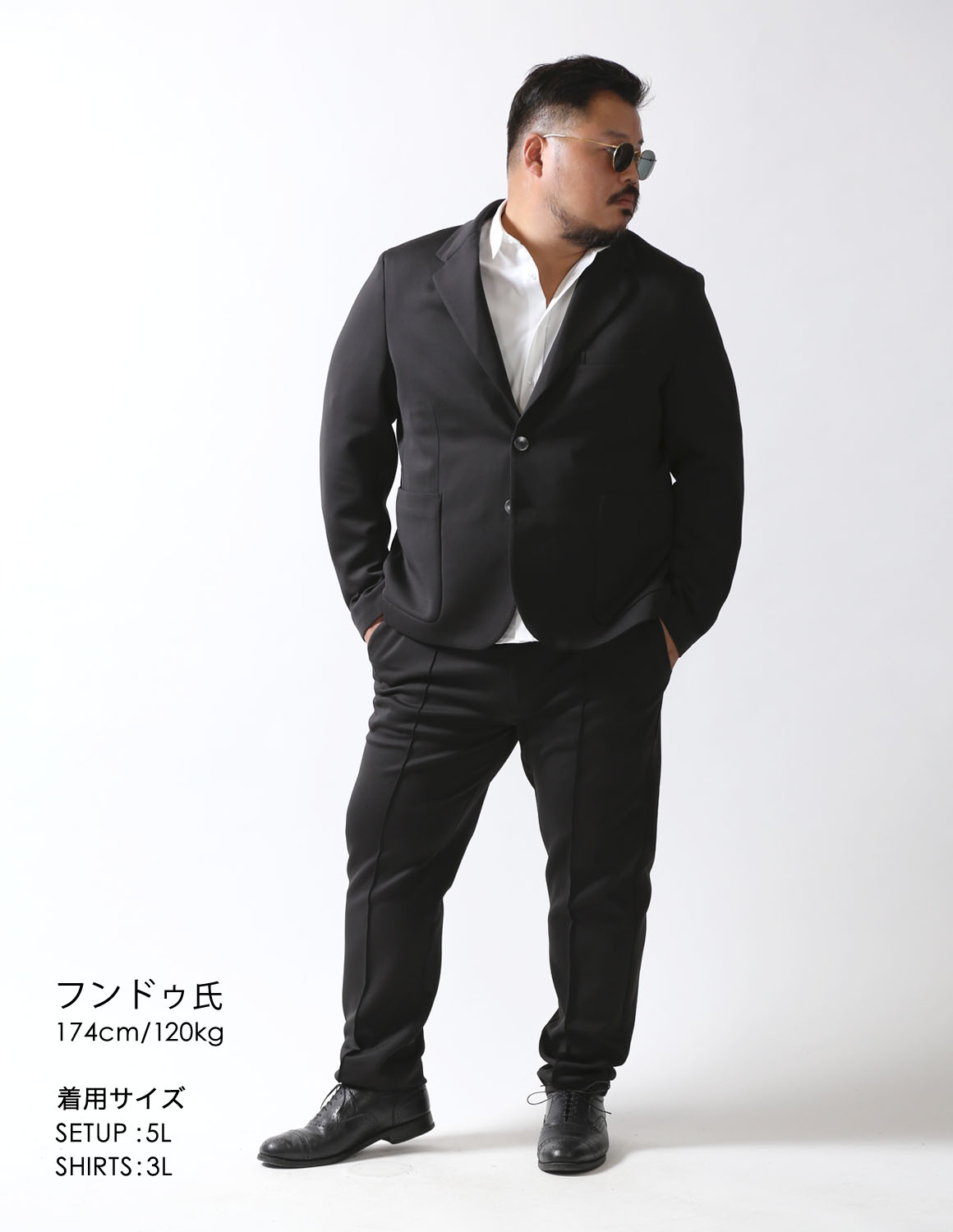 大人の余裕をまとう、快適ストレッチセットアップ02