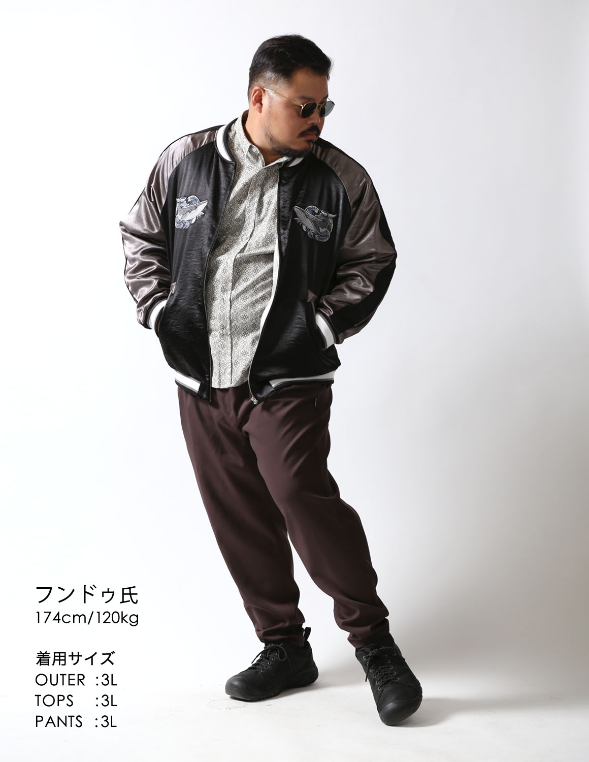 大きいサイズの新着スタイルのコーディネート1662