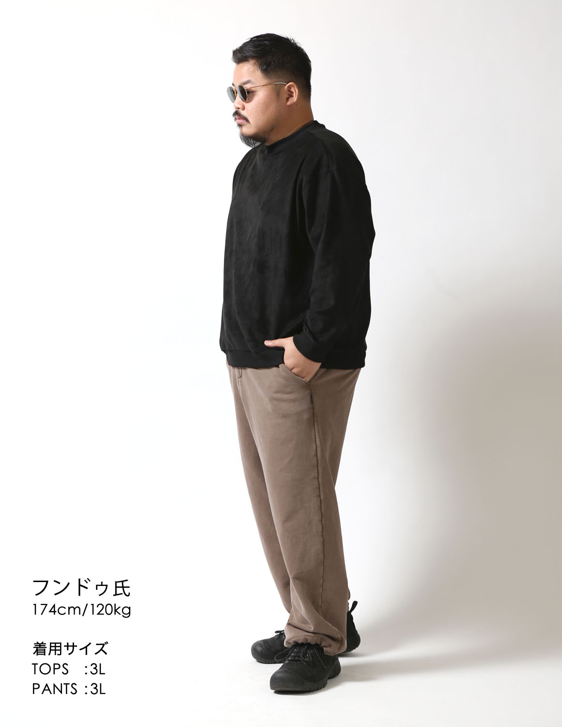 一見ベーシック、着ると違う03