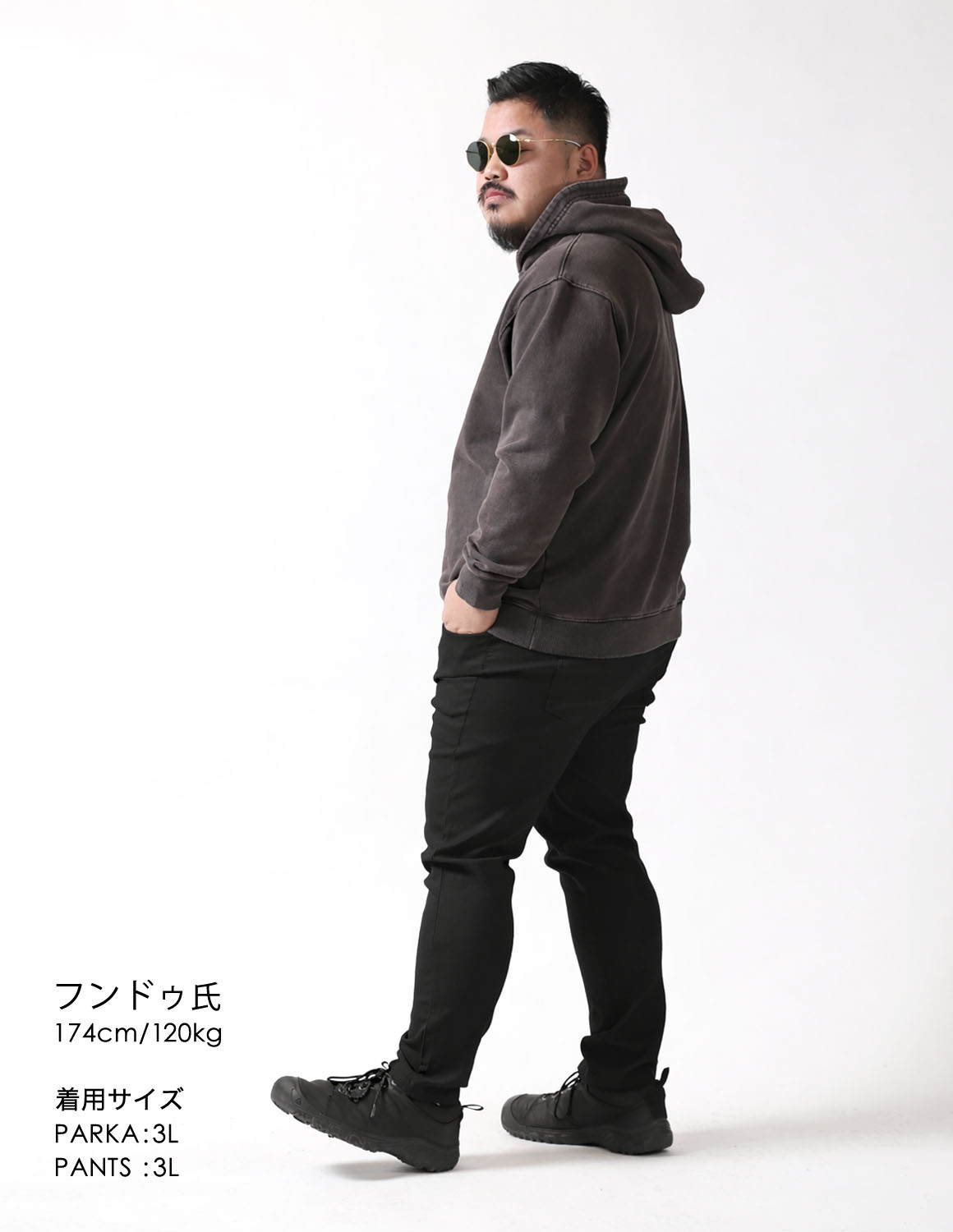 武骨にまとう、都会派グラデーション・ストリート03